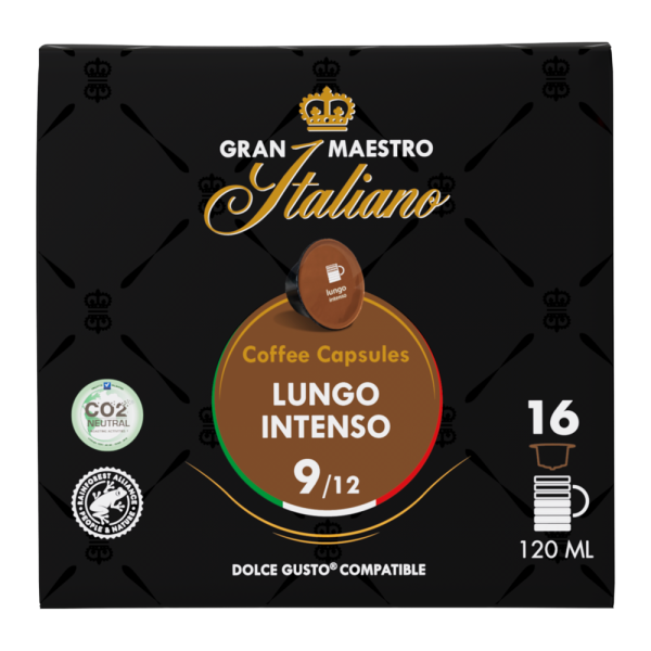 Aanbieding Gran Maestro Italiano - Lungo Intenso - 16 DG cups (ean 8719418019031)