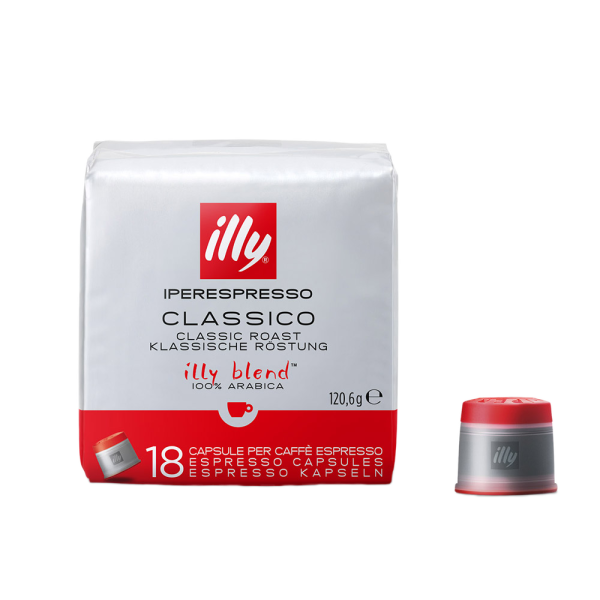 Aanbieding illy Classico (Normale Branding) - 18 Iperespresso-capsules (ean 8003753979014)