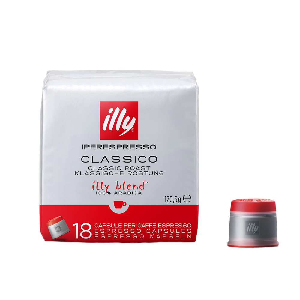 Aanbieding illy Classico (Normale Branding) - 18 Iperespresso-capsules (ean 8003753979014)