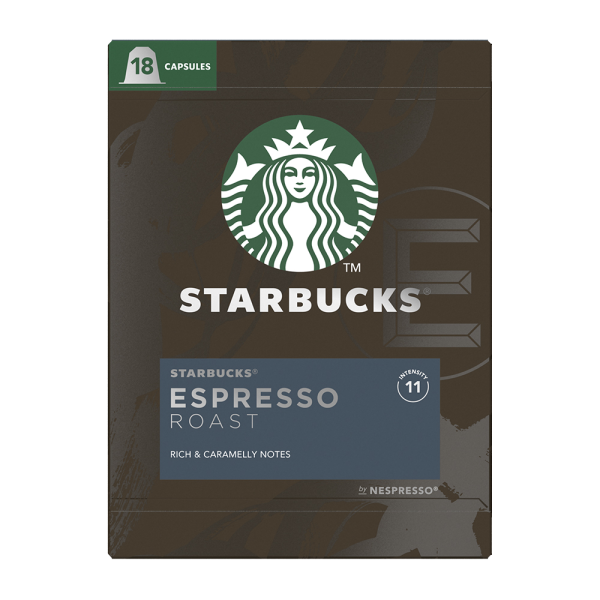 Aanbieding Starbucks Espresso Dark Roast - 18 koffiecups (ean 7613287414236)