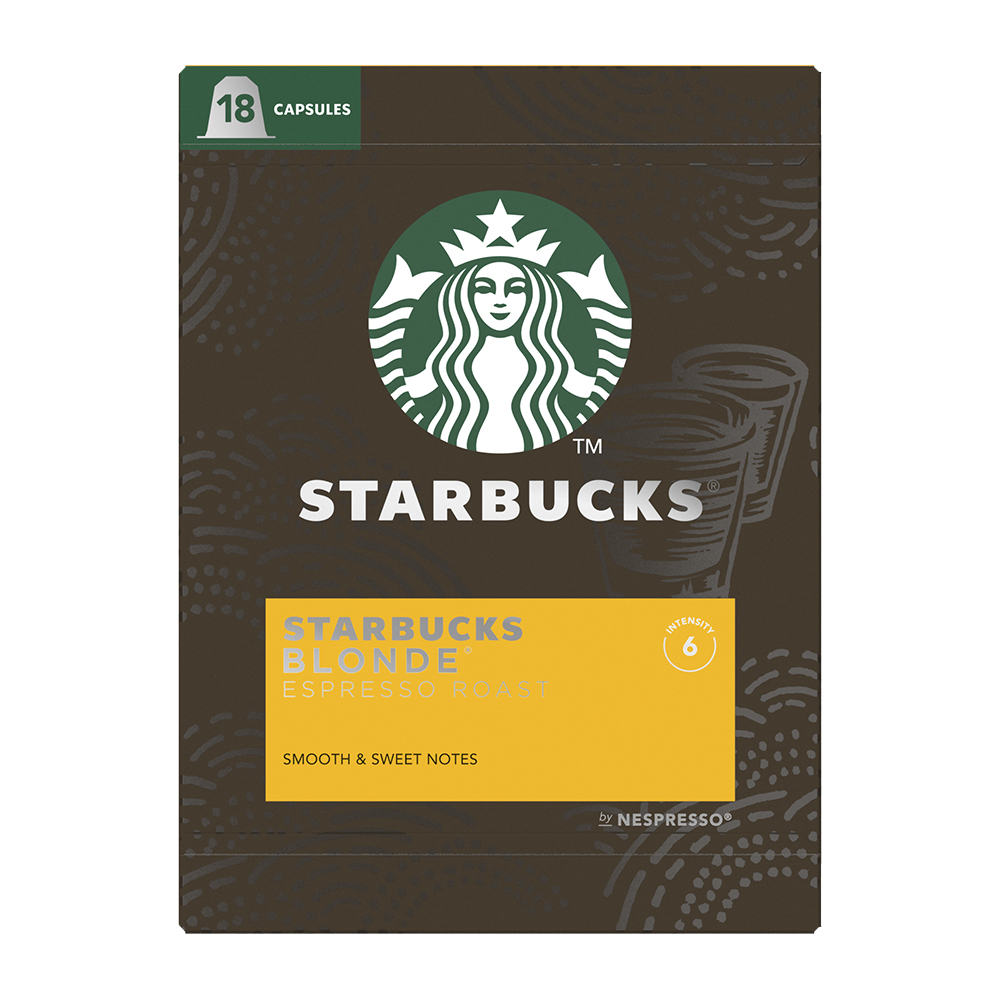 Aanbieding Starbucks Blonde Roast - 18 koffiecups (ean 7613287417817)