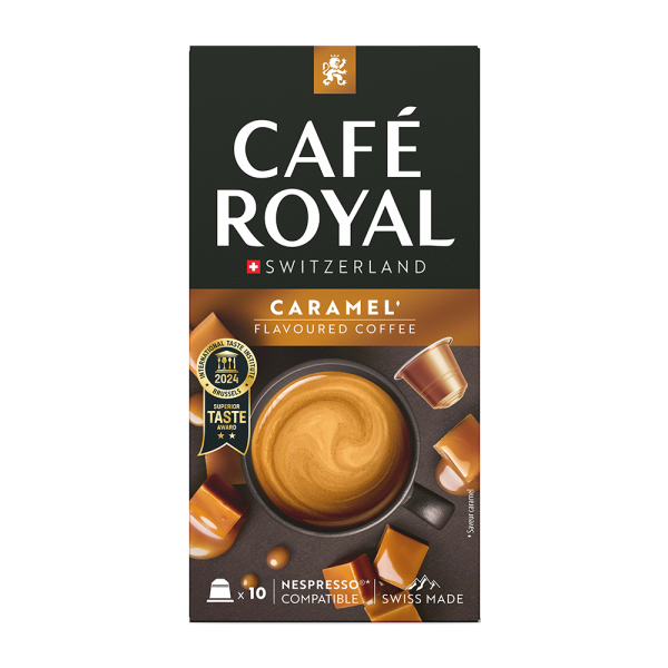 Aanbieding Café Royal Caramel - 10 koffiecups (ean 7617014189800)