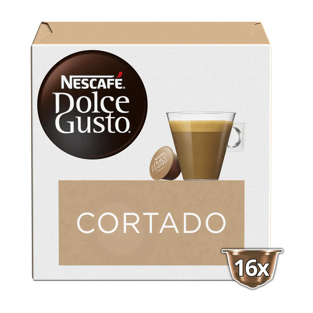 Aanbieding Dolce Gusto - Cortado - 16 DG cups (ean 7613032827014)