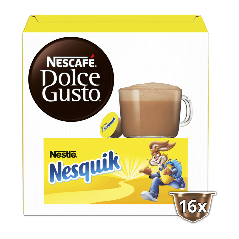 Aanbieding Dolce Gusto - Nesquik - 16 DG cups (ean 7613033162183)