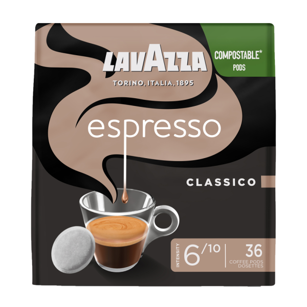 Aanbieding Lavazza - senseo compatible koffiepads - Classico (ean 8000070026803)