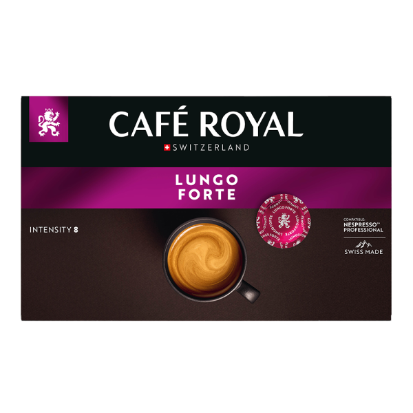 Aanbieding Café Royal - Nespresso Compatible Pads - Lungo Forte (ean 7617014173007)