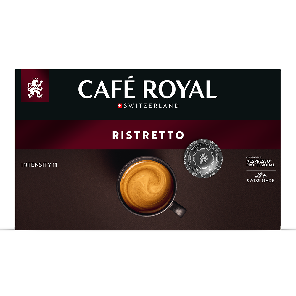 Aanbieding Cafe Royal - Nespresso Compatible Pads - Ristretto (ean 7617014173014)