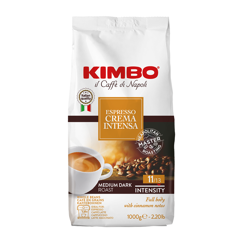 Aanbieding Kimbo - Koffiebonen - Crema Intensa (ean 8002200140687)