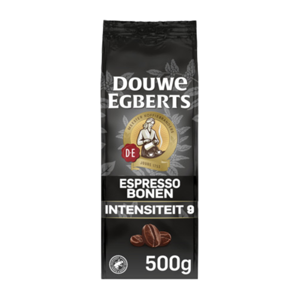 Aanbieding Douwe Egberts Espresso - Koffiebonen 500 GR (ean 8711000324318)