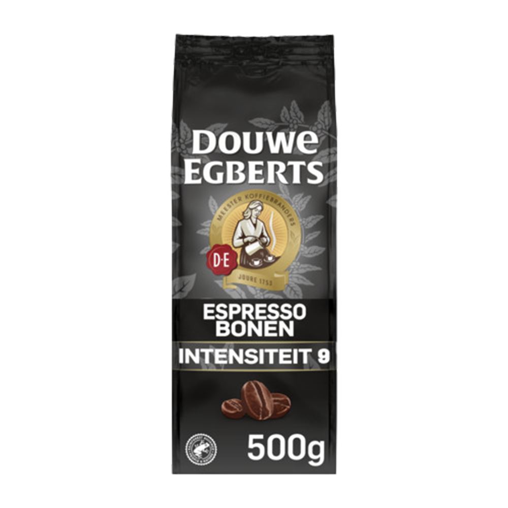 Aanbieding Douwe Egberts Espresso - Koffiebonen 500 GR (ean 8711000324318)