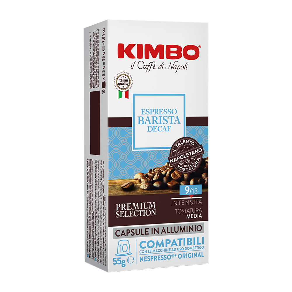 Aanbieding Kimbo Espresso Barista Decaf - 10 cups (ean 8002200141820)