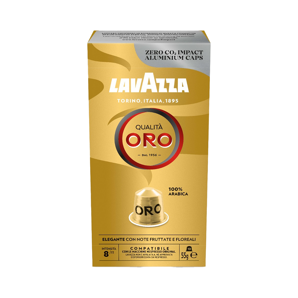 Aanbieding Lavazza Qualita Oro - 10 koffiecups (ean 8000070053465)