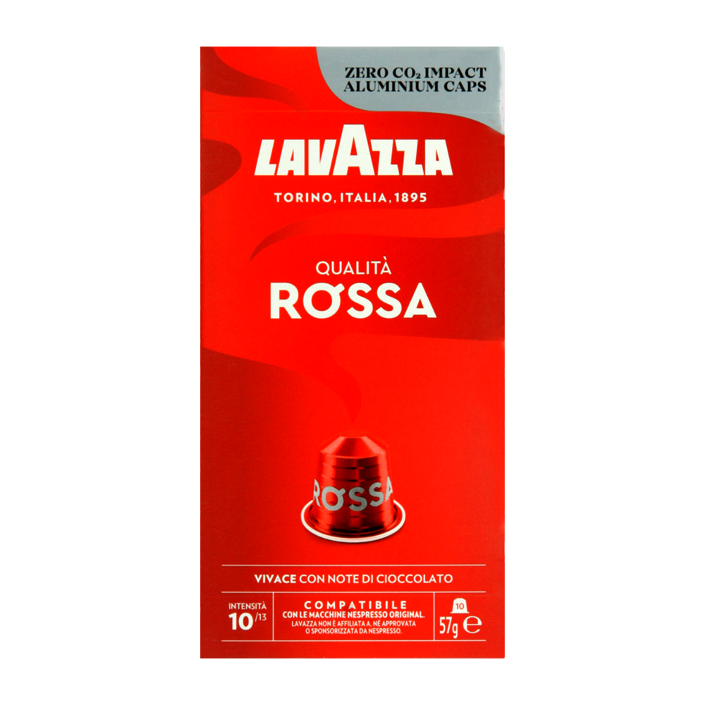 Aanbieding Lavazza Qualita Rossa - 10 koffiecups (ean 8000070053526)