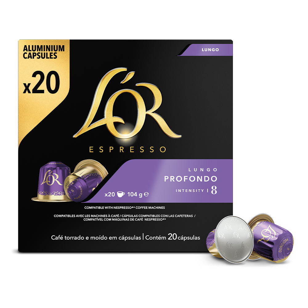 Aanbieding L'OR Espresso Lungo Profondo - 20 koffiecups (ean 8711000360316)