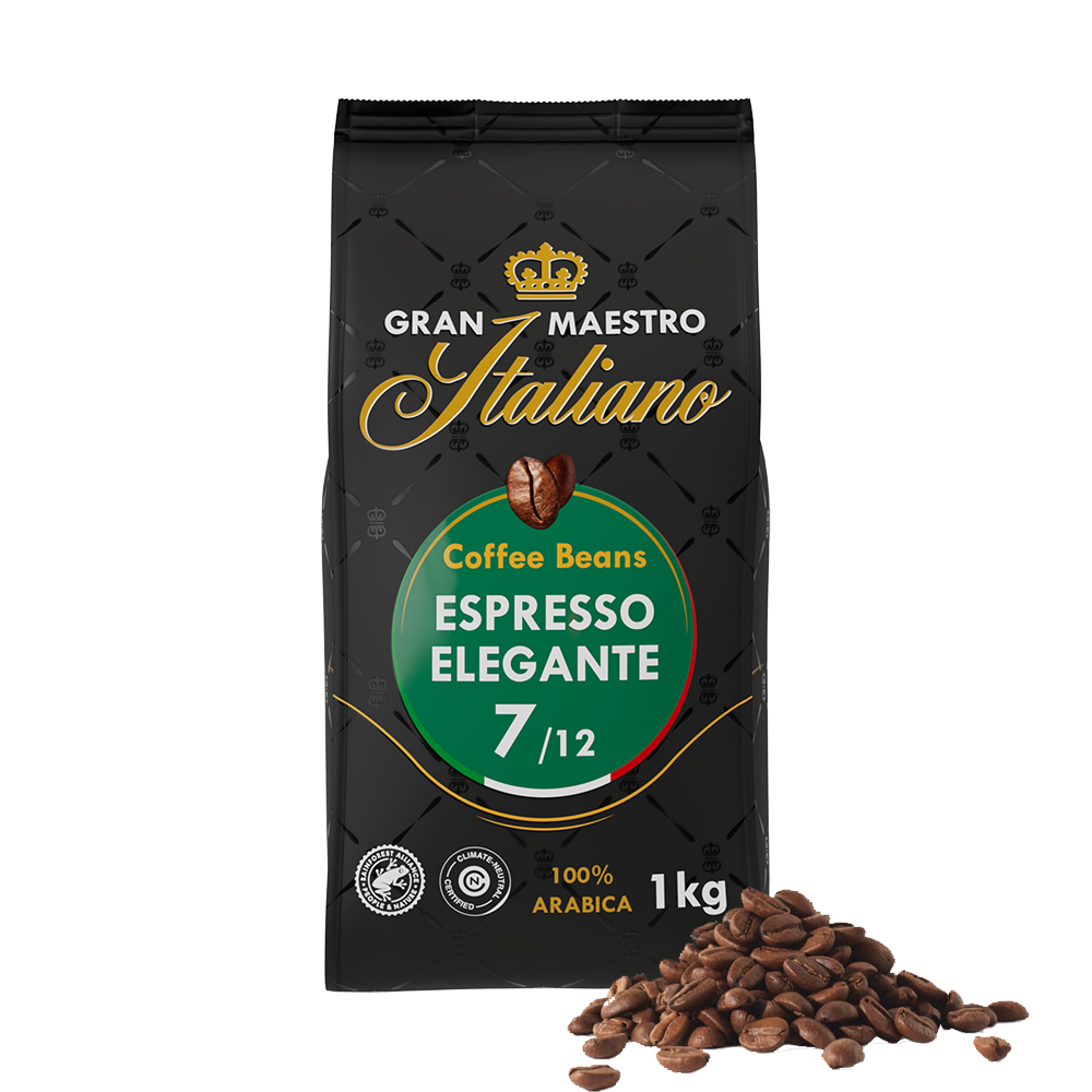 Aanbieding Gran Maestro Italiano Espresso Elegante - Koffiebonen 1 KG (ean 8719418014159)