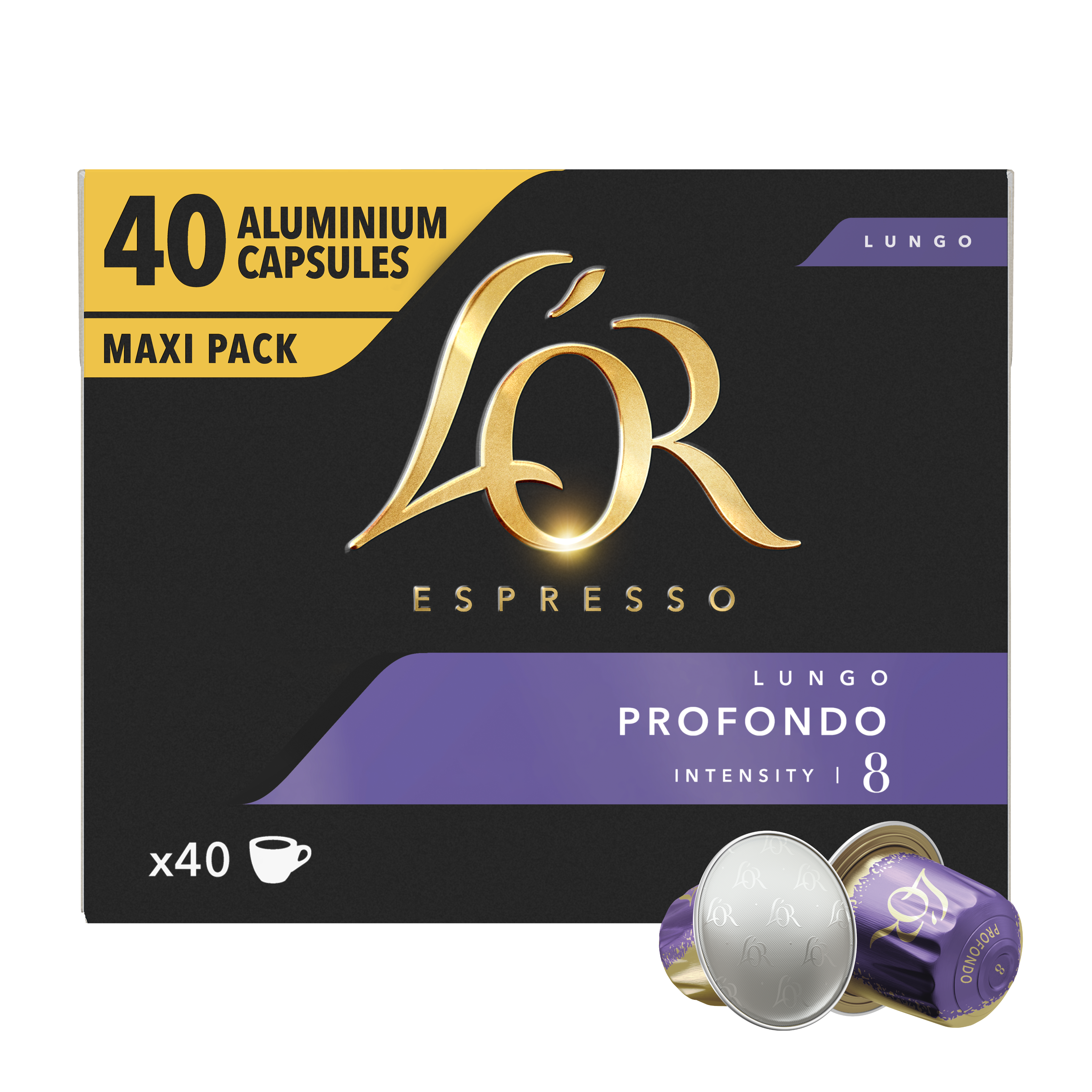 Aanbieding L'OR Espresso Lungo Profondo - 40 koffiecups (ean 8711000390313)