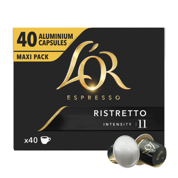 Aanbieding L&apos;OR Espresso Ristretto 11 - 40 koffiecups (ean 8711000390214)