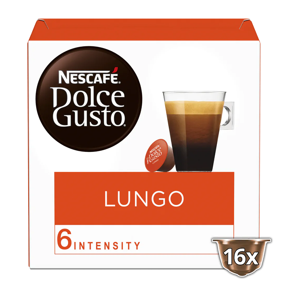 Aanbieding Dolce Gusto Lungo - 16 capsules (ean 8445290859549)