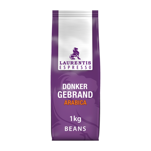 Aanbieding Laurentis Espresso Donker Gebrand - Koffiebonen 1KG (ean 8711000073056)