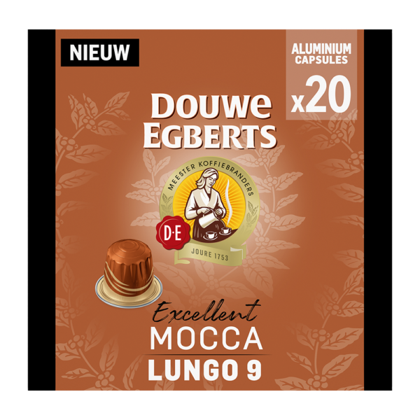 Aanbieding Douwe Egberts Excellent Mocca - 20 koffiecups (ean 8711000571439)