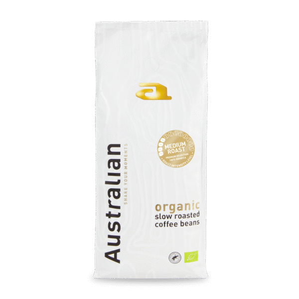 Aanbieding Australian Organic Medium Roast - Bio koffiebonen 1 KG (ean 8718053588940)