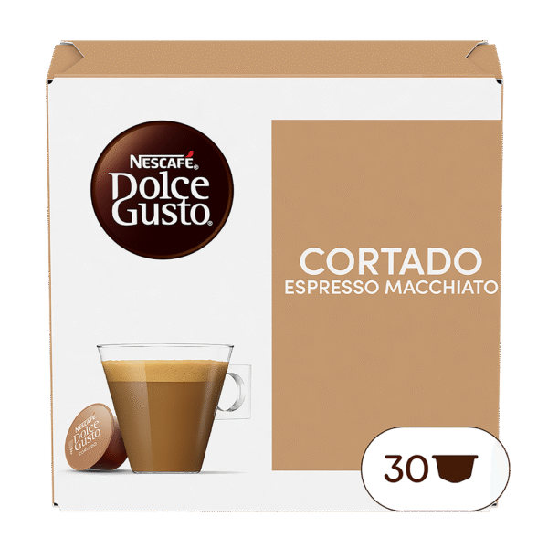 Aanbieding Dolce Gusto Cortado Espresso Macchiato - 30 cups (ean 7613034374264)