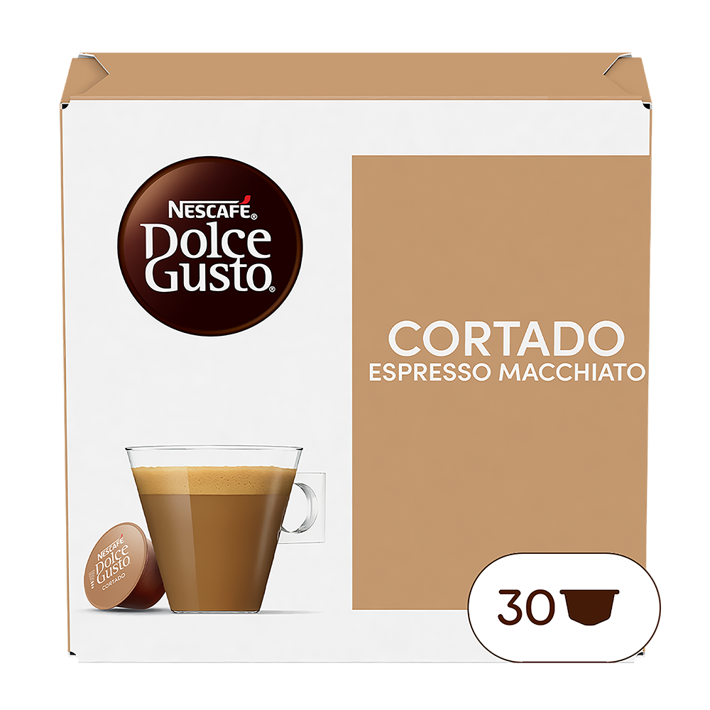 Aanbieding Dolce Gusto Cortado Espresso Macchiato - 30 cups (ean 7613034374264)