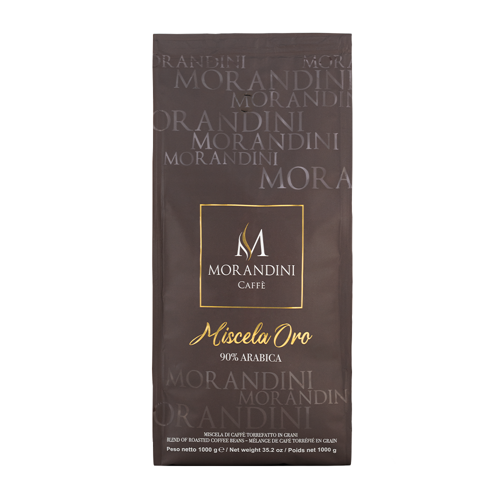 Aanbieding Caffe Morandini Miscela Oro - Koffiebonen 1kg (ean 8010097551509)