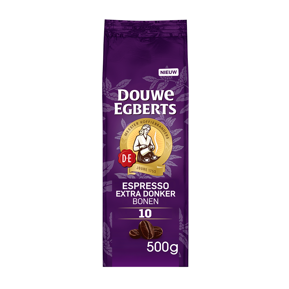 Aanbieding Douwe Egberts Espresso Extra Dark - Koffiebonen 500gr (ean 8711000587904)