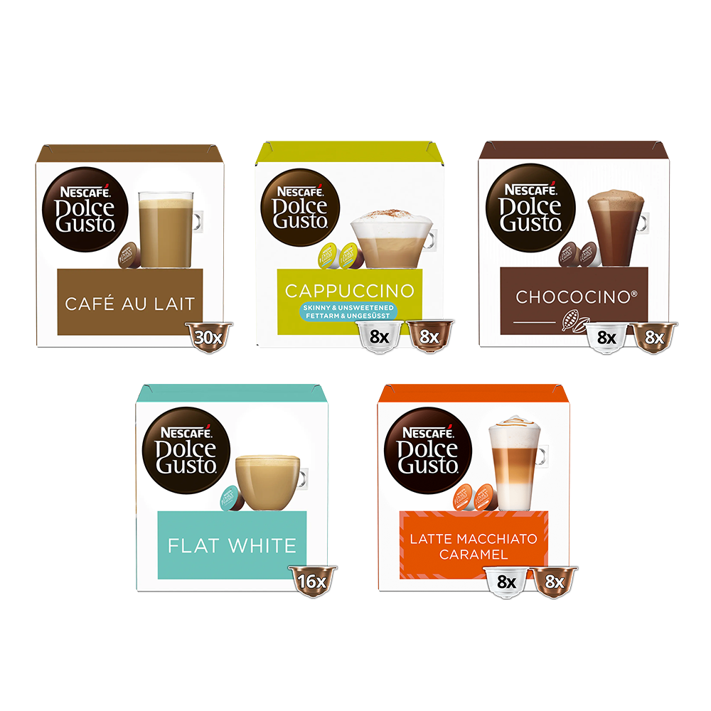 Aanbieding Proefpakket Dolce Gusto - 80 cups (ean 8719418066875)