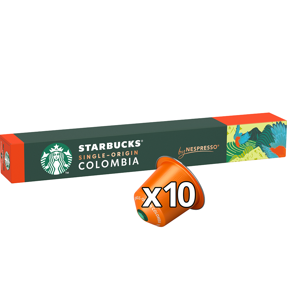Aanbieding Starbucks Colombia - 10 koffiecups (ean 7613036961684)