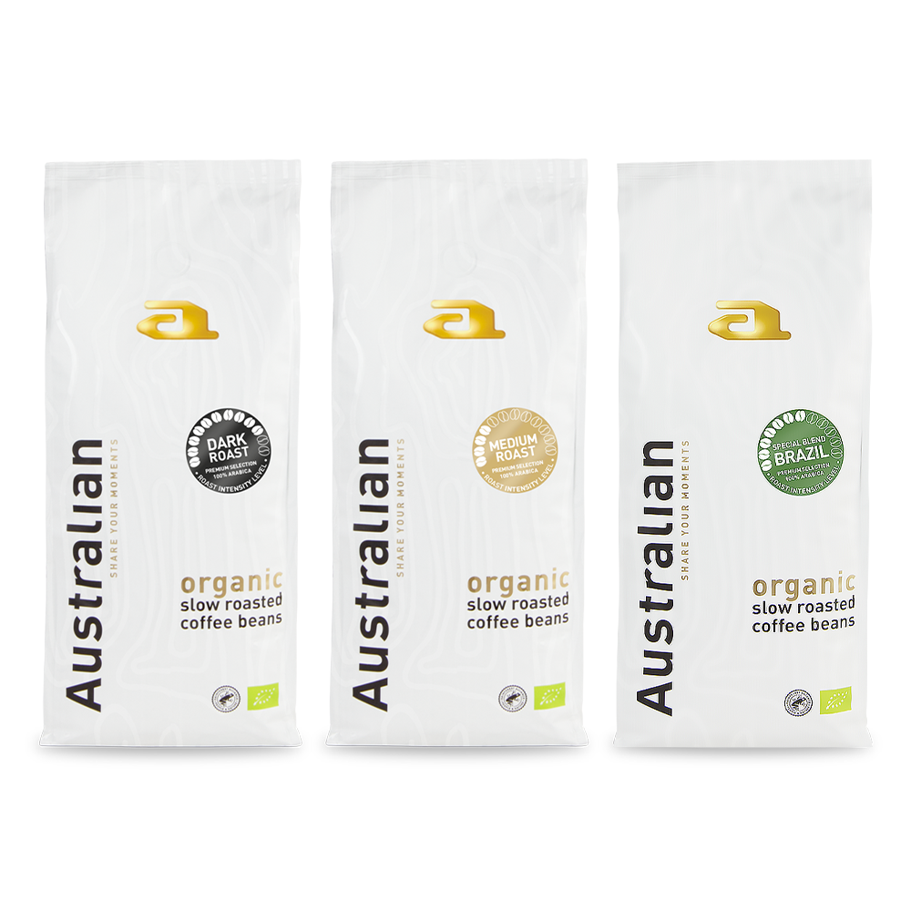 Aanbieding Proefpakket Australian - 3 KG koffiebonen (ean 8719418067209)