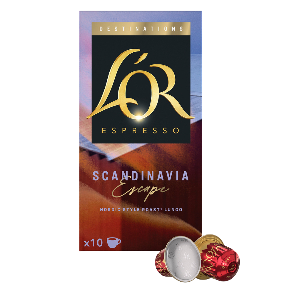 Aanbieding L'OR Espresso Destinations Scandinavia - 10 koffiecups (ean 8711000597958)