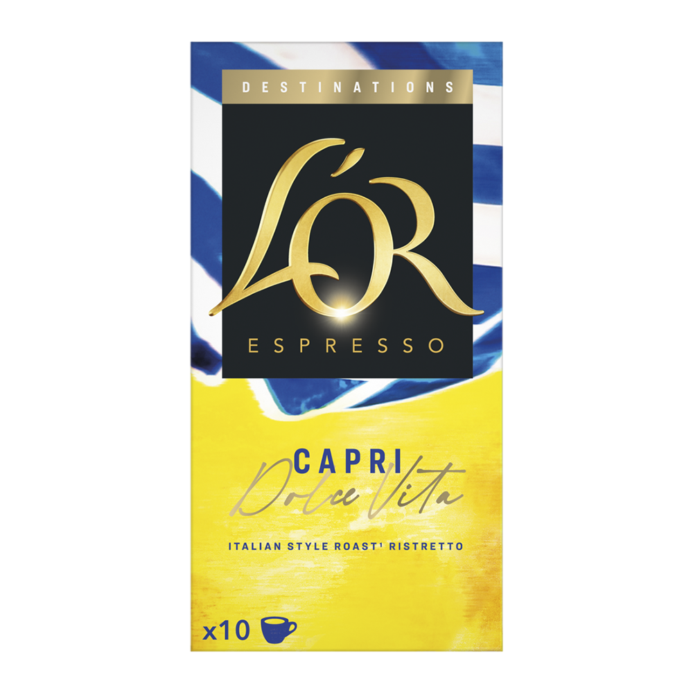 Aanbieding L'OR Espresso Destinations Capri - 10 koffiecups (ean 8711000597897)