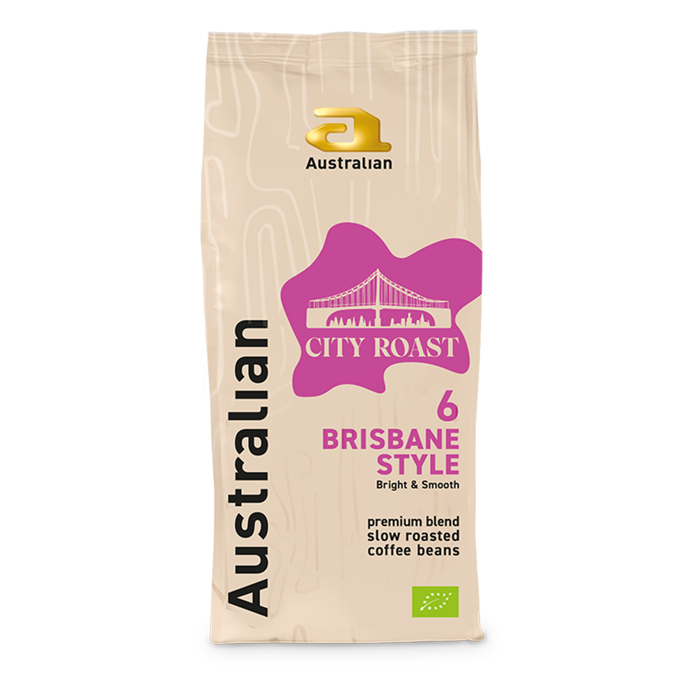 Aanbieding Australian City Roast Brisbane (BIO) - Koffiebonen 400 GR (ean 8719497999705)