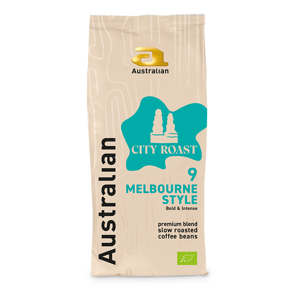 Aanbieding Australian City Roast Melbourne (BIO) - Koffiebonen 400 GR (ean 8719497999743)