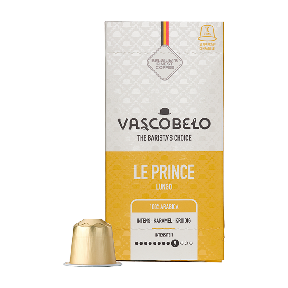 Aanbieding Vascobelo Le Prince - 10 koffiecups (ean 5425031981060)