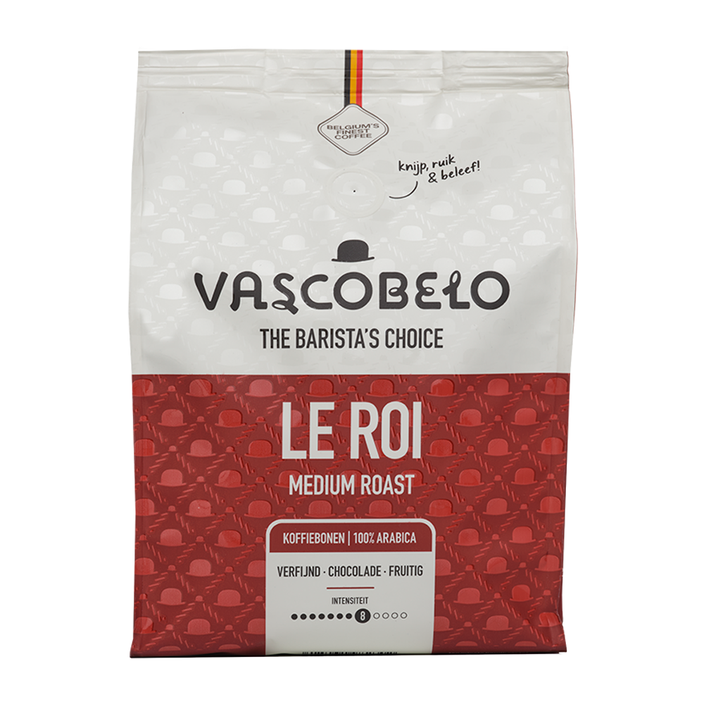 Aanbieding Vascobelo Le Roi - Koffiebonen 450 GR (ean 5425031982302)